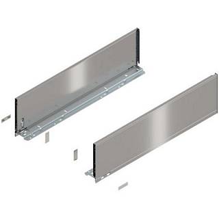 Bok szuflady LEGRABOX,  wysokość C (177 mm),  dł.=650 mm,  lewy/prawy,  do     LEGRABOX pure+inox-szczotk.-lakier.*P/U: 1/3 (770C6502I)   BLUM