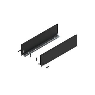 Bok szuflady LEGRABOX,  wysokość C (177 mm),  dł.=650 mm,  lewy/prawy,  do     LEGRABOX pure+czarny mat*P/U: 1/3 (770C6502S)   BLUM