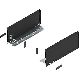 Bok szuflady LEGRABOX,  wysokość K (128.5 mm),  dł.=300 mm,  lewy/prawy,  do     LEGRABOX pure+czarny mat*P/U: 1/5 (770K3002S)   BLUM