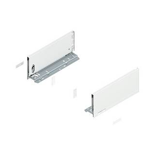 Bok szuflady LEGRABOX,  wysokość K (128.5 mm),  dł.=300 mm,  lewy/prawy,  do     LEGRABOX pure+jedwabiście biały mat*P/U: 1/5 (770K3002S)   BLUM