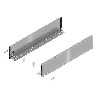 Bok szuf. LEGRABOX wys. K (128.5 mm) dł.=600 mm lewy/prawy do LEGRABOX pure+inox-szczotk.-lakier.*P/U: 1/3 (770K6002I) BLUM