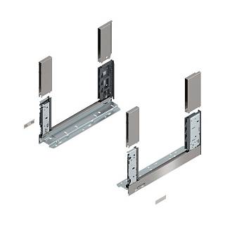 Bok szuflady LEGRABOX,  wysokość C (177 mm),  dł.=350 mm,  lewy/prawy,  do     LEGRABOX free+inox-szczotk.-lakier.*P/U: 1/5 (780C3502I)   BLUM