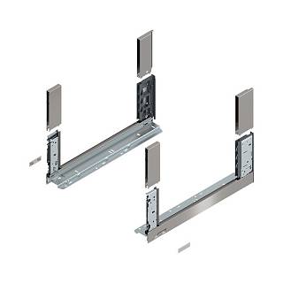 Bok szuflady LEGRABOX,  wysokość C (177 mm),  dł.=450 mm,  lewy/prawy,  do     LEGRABOX free+inox-szczotk.-lakier.*P/U: 1/5 (780C4502I)   BLUM