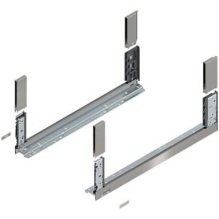 Bok szuflady LEGRABOX,  wysokość C (177 mm),  dł.=650 mm,  lewy/prawy,  do     LEGRABOX free+inox-szczotk.-lakier.*P/U: 1/3 (780C6502I)   BLUM