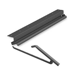 LINA Basic - profil z 9 wieszakami na spodnie/ dł. 460 mm/ antracyt