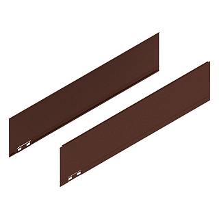 LEGRABOX Element dekoracyjny wys. K (128.5 mm) dł.=550 mm prawy+lewy+noble rust*P/U: 10 (770K550AS) BLUM