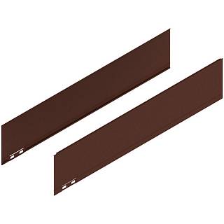 LEGRABOX Element dekoracyjny wys. K (128.5 mm) dł.=600 mm prawy+lewy+noble rust*P/U: 10 (770K600AS) BLUM