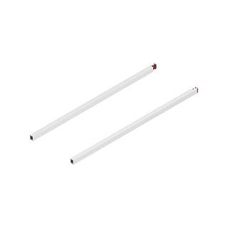 Reling podłużny MERIVOBOX ,  dł.=600 mm,  lewy/prawy+jedwabiście biały     mat*P/U: 44 (ZR4.600RS.E)   BLUM