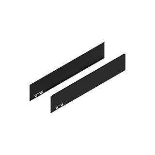 LEGRABOX Element dekoracyjny,  wysokość M (90.5 mm),  dł.=450 mm,      prawy+lewy+czarny carb./carb.look*P/U: 20 (770M450ASGC)   BLUM