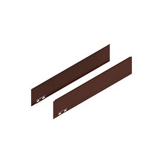 LEGRABOX Element dekoracyjny,  wysokość M (90.5 mm),  dł.=450 mm,      prawy+lewy+noble rust*P/U: 20 (770M450AS)   BLUM