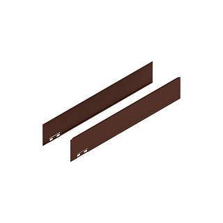 LEGRABOX Element dekoracyjny,  wysokość M (90.5 mm),  dł.=500 mm,      prawy+lewy+noble rust*P/U: 20 (770M500AS)   BLUM