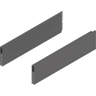 MERIVOBOX BOXCAP,  dł.=400 mm,  wysokość E,  lewy/prawy+antracyt mat*P/U:     10 (ZL4.400S.E)   BLUM