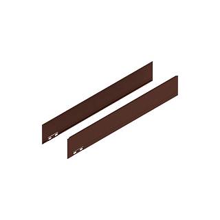 LEGRABOX Element dekoracyjny,  wysokość M (90.5 mm),  dł.=550 mm,      prawy+lewy+noble rust*P/U: 20 (770M550AS)   BLUM