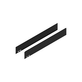 LEGRABOX Element dekoracyjny,  wysokość M (90.5 mm),  dł.=600 mm,      prawy+lewy+czarny carb./carb.look*P/U: 20 (770M600ASGC)   BLUM