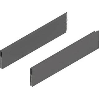 MERIVOBOX BOXCAP,  dł.=450 mm,  wysokość E,  lewy/prawy+antracyt mat*P/U:     10 (ZL4.450S.E)   BLUM