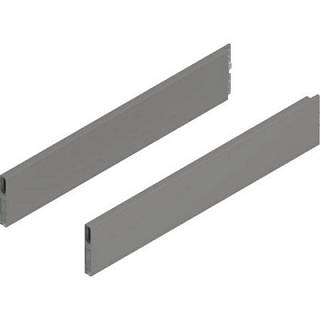 MERIVOBOX BOXCAP,  dł.=550 mm,  wysokość E,  lewy/prawy+szary indium     mat*P/U: 10 (ZL4.550S.E)   BLUM