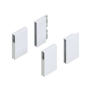 MERIVOBOX BOXCOVER,  wysokość E,  przedni/tylny,  lewa/prawa+jedwabiście     biały mat*P/U: 1/20 (ZL4M00808)   BLUM