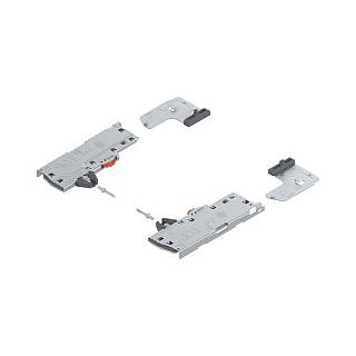 Zestaw TIP-ON BLUMOTION do LEGRABOX/MOVENTO,  Typ S1,  dł. NL=270-349 mm,  waga=10-20 kg,  prawy+lewy,  R7035 jasnoszara*P/U: 1/20 (T60L7140) BLUM