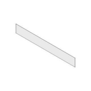 MERIVOBOX element dekoracyjny - przód wys. E (142.5 mm)szer.korpusu KB=1200 mm (18/19 mm) szkło przezroczyste+przejrzyste(ZE4H1058G E-V PL V1 KL) BLUM