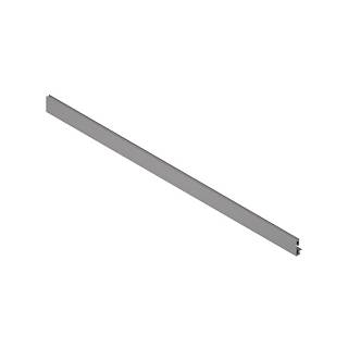 front,  z wpustem na element dekoracyjny,  KB=1200 mm,  do przycięcia,  do     MERIVOBOX+szary indium mat*P/U: 12 (ZV4.1042NN)   BLUM