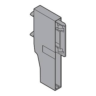 ORGA-LINE uchwyt listwy poprzecznej do szuf. z wys. frontem TANDEMBOX plus prawy lewy+R7037 ciemnoszara*P/U: 100 (Z40H0002Z) BLUM