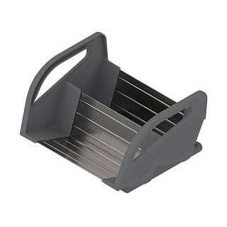 ORGA-LINE uchwyt na przyprawy,  od szerokości korpusu 300 mm,  1     szt.+inox-szczotk.-lakier.*P/U: 2 (ZFZ.30G0I)   BLUM