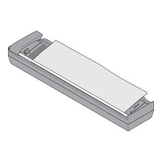 ORGA-LINE obcinarka do folii aluminiowej (z folią)+R737jasnoszary/pomar*P/U: 1/6 (ZSZ.02F0 ALU-SCH V1ST/O) BLUM