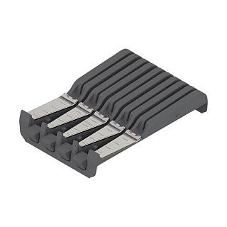 ORGA-LINE wkład na noże,  na 4 duże i 5 małych noży,  szerokość=177.5     mm+inox*P/U: 1 (ZSZ.02M0)   BLUM