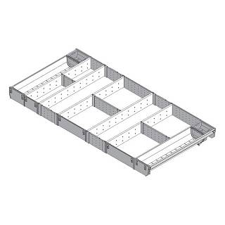 ORGA-LINE wkład kombi (cał. wypełnienie)do szuf.TANDEMBOXdł.NL=450 mm szer. korpusu KB=1000 mm+inox*P/U: 1 (ZSI.10VUI4) BLUM