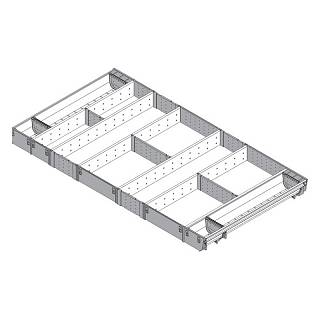 ORGA-LINE wkład kombi (cał. wypełnienie)do szuf.TANDEMBOXdł.NL=500 mm szer. korpusu KB=1000 mm+inox*P/U: 1 (ZSI.10VUI6) BLUM