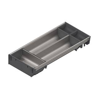 ORGA-LINE wkład z pojemnikami,  Szuflada TANDEMBOX,  dł. 450 мм,  KB 450 мм,  szer. 192 мм+inox*P/U: 1 (ZSI.450BI2N) BLUM