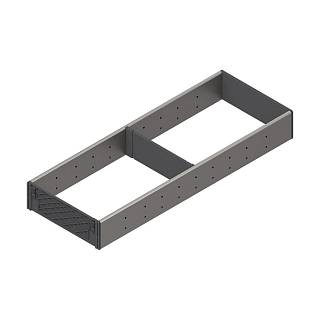ORGA-LINE wkład z przegródkami,  Szuflada TANDEMBOX,  dł. 550 мм,  KB 1000 мм,  szer. 194 мм+inox*P/U: 1 (ZSI.550FI2N) BLUM