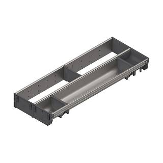 ORGA-LINE wkład kombi (częściowe wypełnienie),  szuflada standardowa TANDEMBOX,  dł. NL=550 мм,  KB=1000 мм,  szer. 200 мм+inox*P/U: 1 (ZSI.550KI2N) BLUM