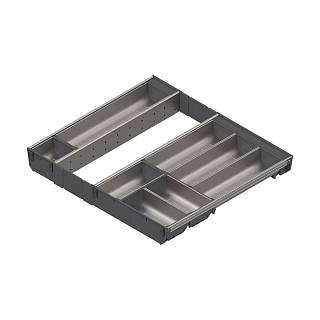 ORGA-LINE wkład z pojemnikami,  do szuflady TANDEMBOX,  dł. NL=500 mm,  szer. KB=600 mm (ZSI.60VEI6) BLUM