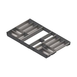 ORGA-LINE wkład z pojemnikami,  do szuflady TANDEMBOX,  dł. NL=500 mm,  szer. KB=900 mm (ZSI.90VEI6) BLUM