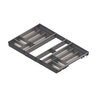 ORGA-LINE wkład z pojemnikami,  do szuflady TANDEMBOX,  dł. NL=550 mm,  szer. KB=900 mm,  całkowite wypełnienie (ZSI.90VEI7) BLUM