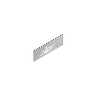 LEGRABOX Zaślepka,  zewnętrzny, prawy ,  lewy,  prostokątna,  symetr.,      nadrukowany (blum)+inox*P/U: 1000 (ZA7.0709.BL)   BLUM