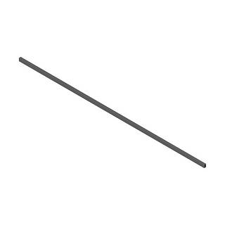 LEGRABOX Reling poprzeczny,  do szer. korpusu KB=1200 mm,  długość=1080     mm,  do przycięcia+antracyt mat*P/U: 20 (ZR7.1080U)   BLUM