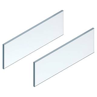 LEGRABOX element dekoracyjny - bok wys. C (138 mm) dł.=500 mm szkło przezroczyste 2 szt. w kpl.   (ZE7S388G E-S PL S2 KL) BLUM