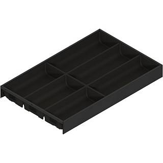AMBIA-LINE orginizer do LEGRABOX/MERIVOBOX tworzywo sztuczne/stal 5 przegródka na sztućce dł.=550 mm sz.=30 (ZC7S550BS3)