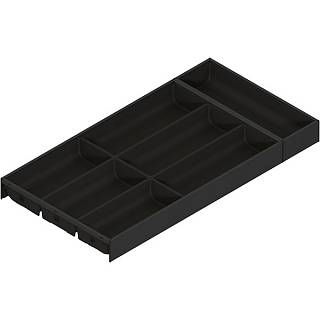 AMBIA-LINE orginizer do LEGRABOX/MERIVOBOX tworzywo sztuczne/stal 7 przegródka na sztućce dł.=600 mm sz.=30 (ZC7S600BS3)
