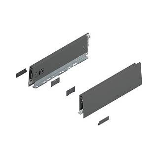 Bok MERIVOBOX,  wysokość M (91 mm),  dł.=300 mm,  lewy/prawy+antracyt     mat*P/U: 1/5 (470M3002S)   BLUM