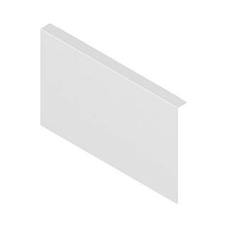 AMBIA-LINE adapter do montażu ramy,  do LEGRABOX/MERIVOBOX,  wys. C,  stal+jedw. biały mat*P/U: 12 (ZC7A0P0C) BLUM