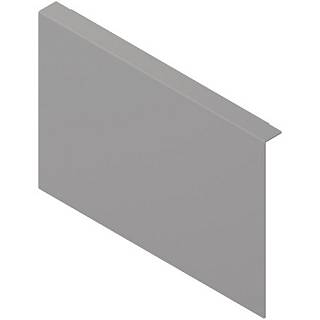 AMBIA-LINE adapter do montażu ramy do drew.ściany tyln. do szuf.  do LEGRABOX/MERIVOBOX wys. M stal+szary indium mat*P/U: (ZC7A0U0M) BLUM