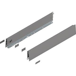 Bok MERIVOBOX wys. M (91 mm) dł.=550 mm lewy/prawy+antracyt mat*P/U: 1/5 (470M5502S) BLUM