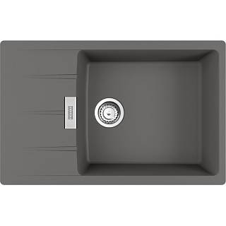 Zlewozmywak wbudowywany Fragranit + Centro CNG 611-78 XL  Kamienny Szary Franke 114.0687.325