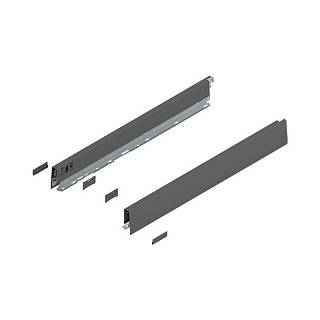 Bok MERIVOBOX,  wysokość N (68.5 mm),  dł.=550 mm,  lewy/prawy+antracyt     mat*P/U: 1/5 (470N5502S)   BLUM