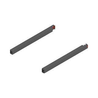 Reling podłużny MERIVOBOX ,  dł.=270 mm,  lewy/prawy+antracyt mat*P/U: 44 (ZR4.270RS.E)   BLUM