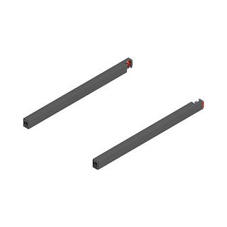 Reling podłużny MERIVOBOX ,  dł.=300 mm,  lewy/prawy+antracyt mat*P/U: 44 (ZR4.300RS.E)   BLUM