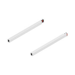 Reling podłużny MERIVOBOX ,  dł.=300 mm,  lewy/prawy+jedwabiście biały     mat*P/U: 44 (ZR4.300RS.E)   BLUM
